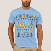BJJ met Autism T-Shirt (Voorkant)