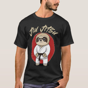 BJJ MMA Sloth Brazililian Jiu Jitsu Grappling T-shirt