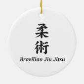 BJJ Paarse riem ornament Brazililian jiu-jitsu (Achterkant)