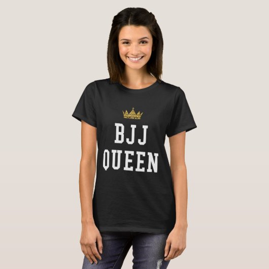 BJJ QUEEN T-SHIRT (Voorkant volledig)