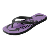 BJJ Rangsandalen (Paarse gordel) Teenslippers (Schuin)