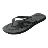BJJ Rangsandalen (Zwarte gordel) Teenslippers (Schuin)