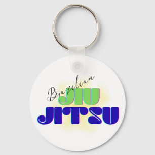 BJJ sleutelhanger- Braziliaanse kleuren Sleutelhanger