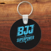 BJJ staat voor Super-Power  Graphic Sleutelhanger (Voorkant)