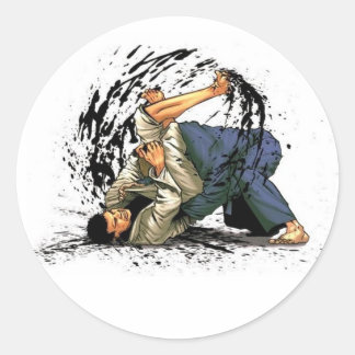 BJJ-Sticker Ronde Sticker