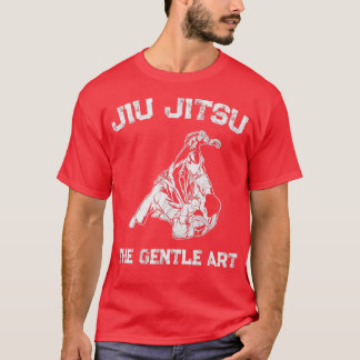 BJJ The Gentle Art Brazilian Jiu Jitsu Training MM T-shirt