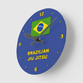 BJJ Wall Clock Ronde Klok (Hoek)
