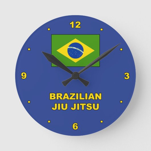 BJJ Wall Clock Ronde Klok (Voorkant)