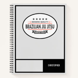 BJJ White Belt Training Log Echte Kwaliteit Notitieboek