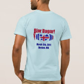 Bjor Dagur 2011 T-shirt (Achterkant)