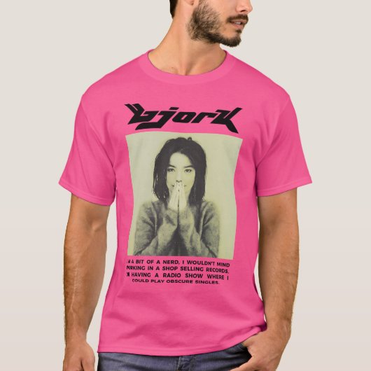 Bjork Nerd T-shirt (Voorkant)