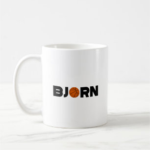 Bjorn Basketball Coffee Mok