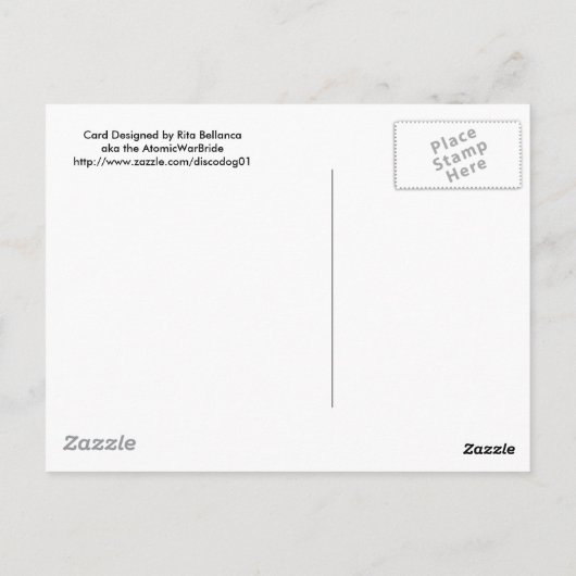 Bjorn-card Briefkaart (Achterkant)