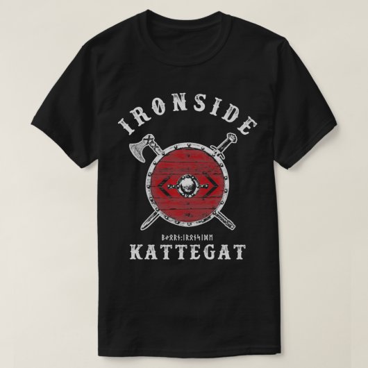Bjorn Ironside Kattegat Viking Shield Pullover (Design voorkant)