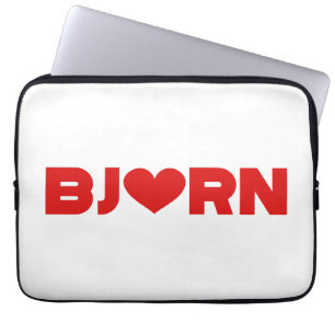 Bjorn Love Laptop Sleeve