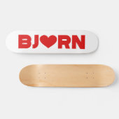 Bjorn Love Persoonlijk Skateboard (Horizontaal)