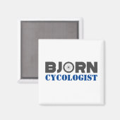 Bjorn Mountain Biker Magneet (Voorkant / Achterkant)