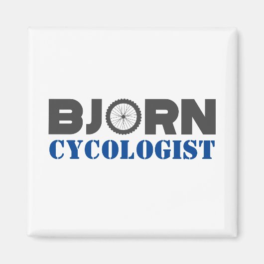 Bjorn Mountain Biker Magneet (Voorkant)
