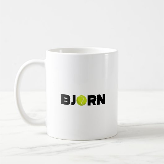 Bjorn Tennis Koffiemok (Links)