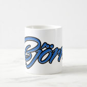 Björn Vorname Name blue Tasse Kaffeetasse Koffiemok (Center)