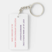 BK2YS | "BeKind2YourSelf" Sleutelhanger (achterkant)