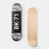 BK 71 TIM BROWN 7 3/4-inch skateboard deck (Voorkant)
