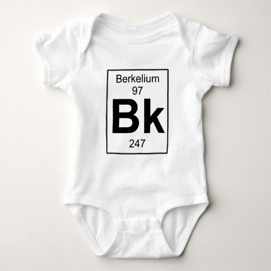 Bk - Berkelium Romper (Voorkant)