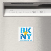BK Brooklyn Blue Magnet (Insitu (Vaatwasser))