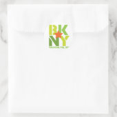 BK Brooklyn Groene Sticker (Tas)