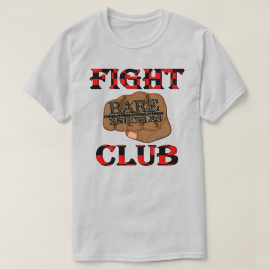 BK Fight Club T-shirt (Design voorkant)