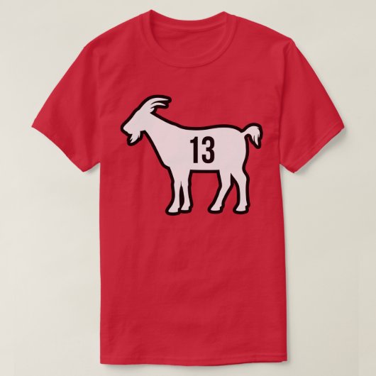 BK GEIT 13 Zwart T-shirt (Design voorkant)