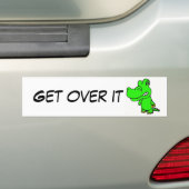 BK- krijg over het gatorsticker Bumpersticker (Op auto)