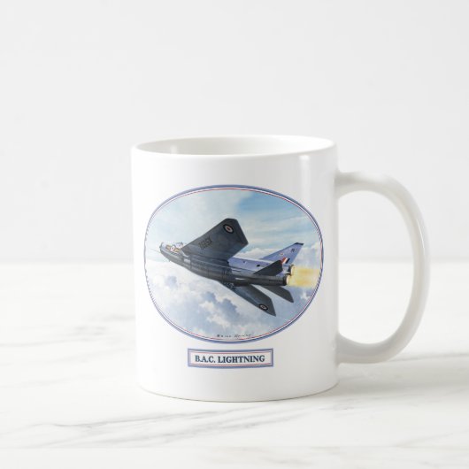 BKB 5 B.A.C. [English Electric] Lightning LS copy Koffiemok (Rechts)