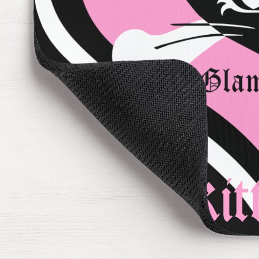 BKC Glamor Puss MeesePad Muismat (Hoek)