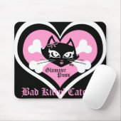 BKC Glamor Puss MeesePad Muismat (Met muis)
