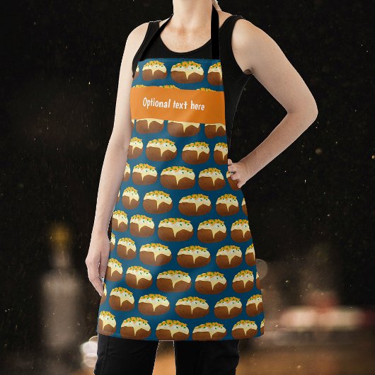 Bked Spud - Aardappel in zijn jas en Jouw naam Schort