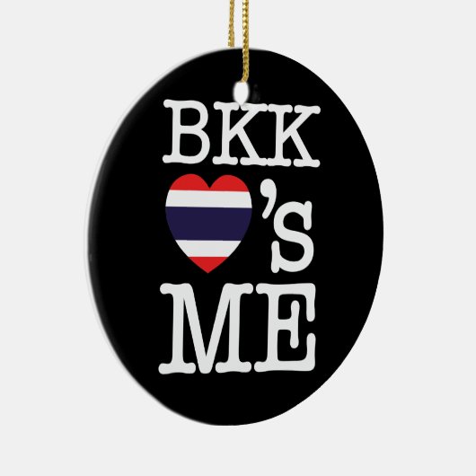 BKK LOVE'S ME KERAMISCH ORNAMENT (Rechts)