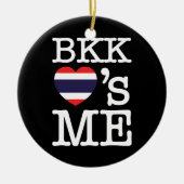 BKK LOVE'S ME KERAMISCH ORNAMENT (Voorkant)