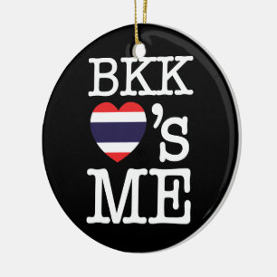 BKK LOVE'S ME KERAMISCH ORNAMENT