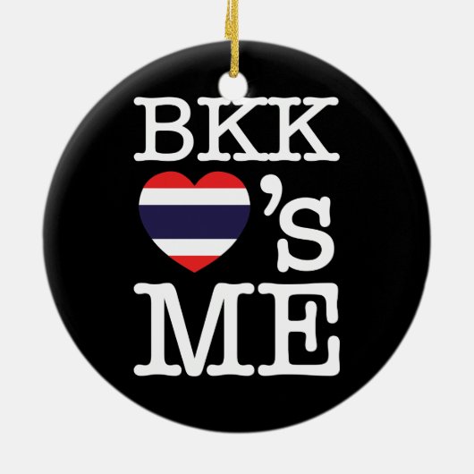 BKK LOVE'S ME KERAMISCH ORNAMENT (Achterkant)