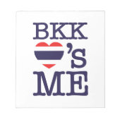 BKK LOVE'S ME NOTITIEBLOK (Voorkant)