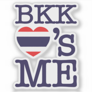 BKK LOVE'S ME STICKER