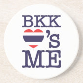BKK LOVE'S ME ZANDSTEEN ONDERZETTER (Voorkant)