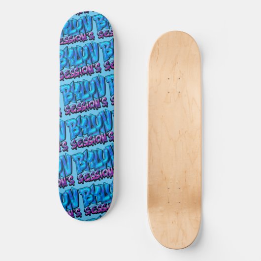Bklyn Sessions Skateboard Deck (Voorkant)