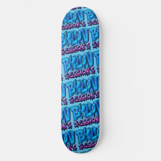 Bklyn Sessions Skateboard Deck (Voorkant)