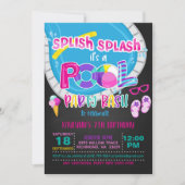 BL-groep: Birthday - uitnodiging voor meisjes (Voorkant)