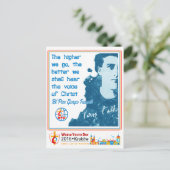 BL PIER GIORGIO FRASSATI WORLD YOUTH DAG 2016 BRIEFKAART (Staand voorkant)
