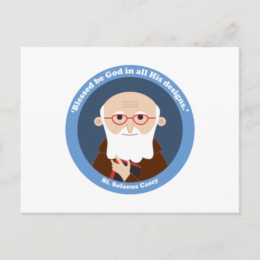 Bl. Solanus Casey Briefkaart (Voorkant)