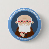 Bl. Solanus Casey Ronde Button 5,7 Cm (Voorkant)