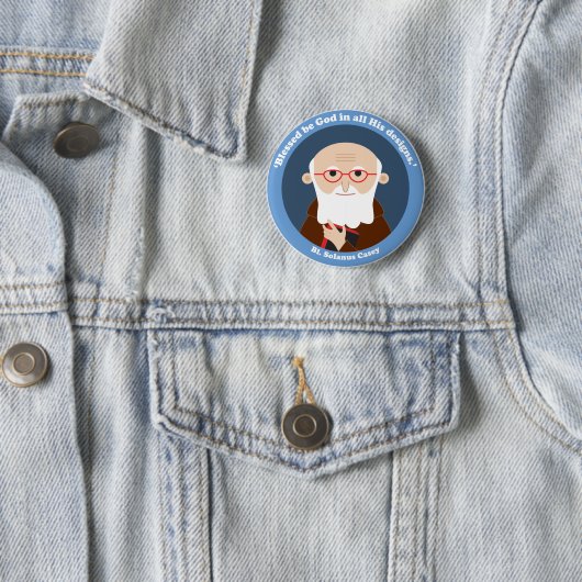 Bl. Solanus Casey Ronde Button 5,7 Cm (In situ)